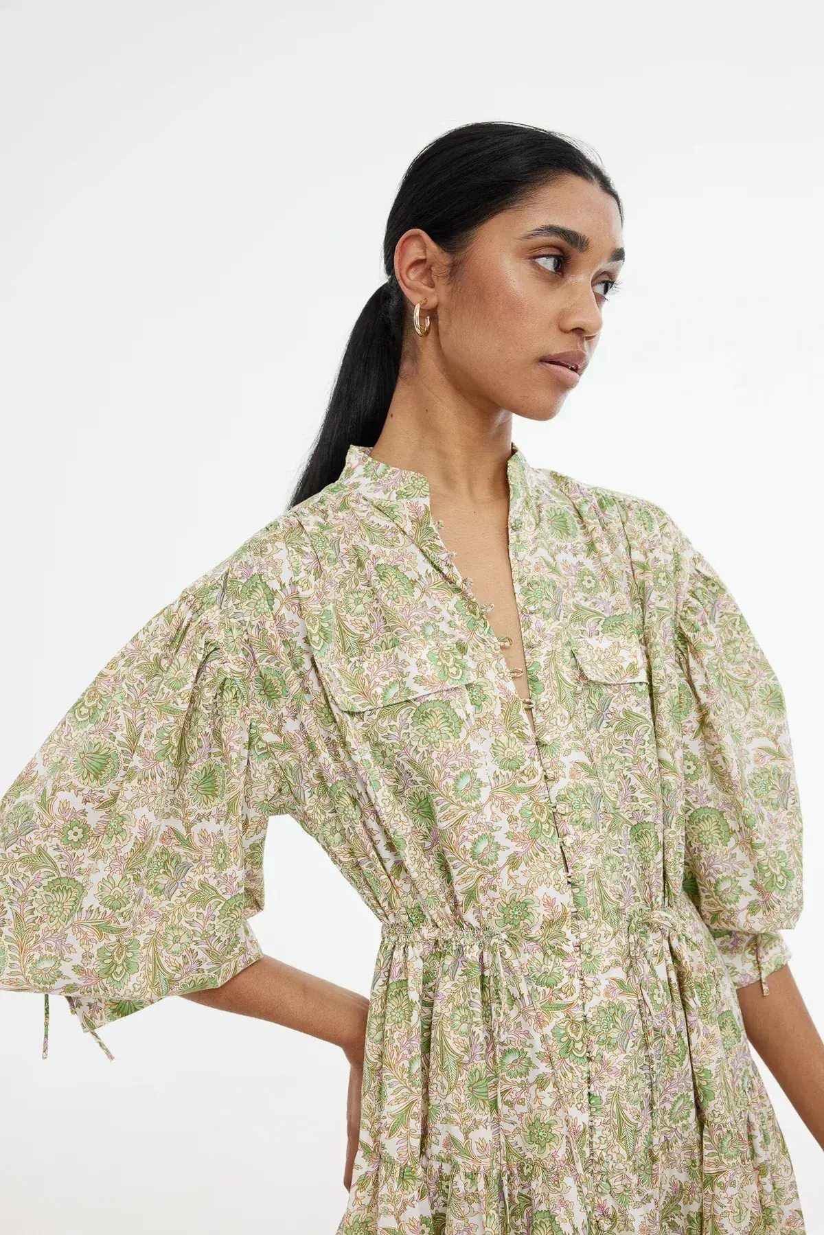 Kinney the Label Audrey Dress Flora Bloom Size XS/ AU 8 - Image 3