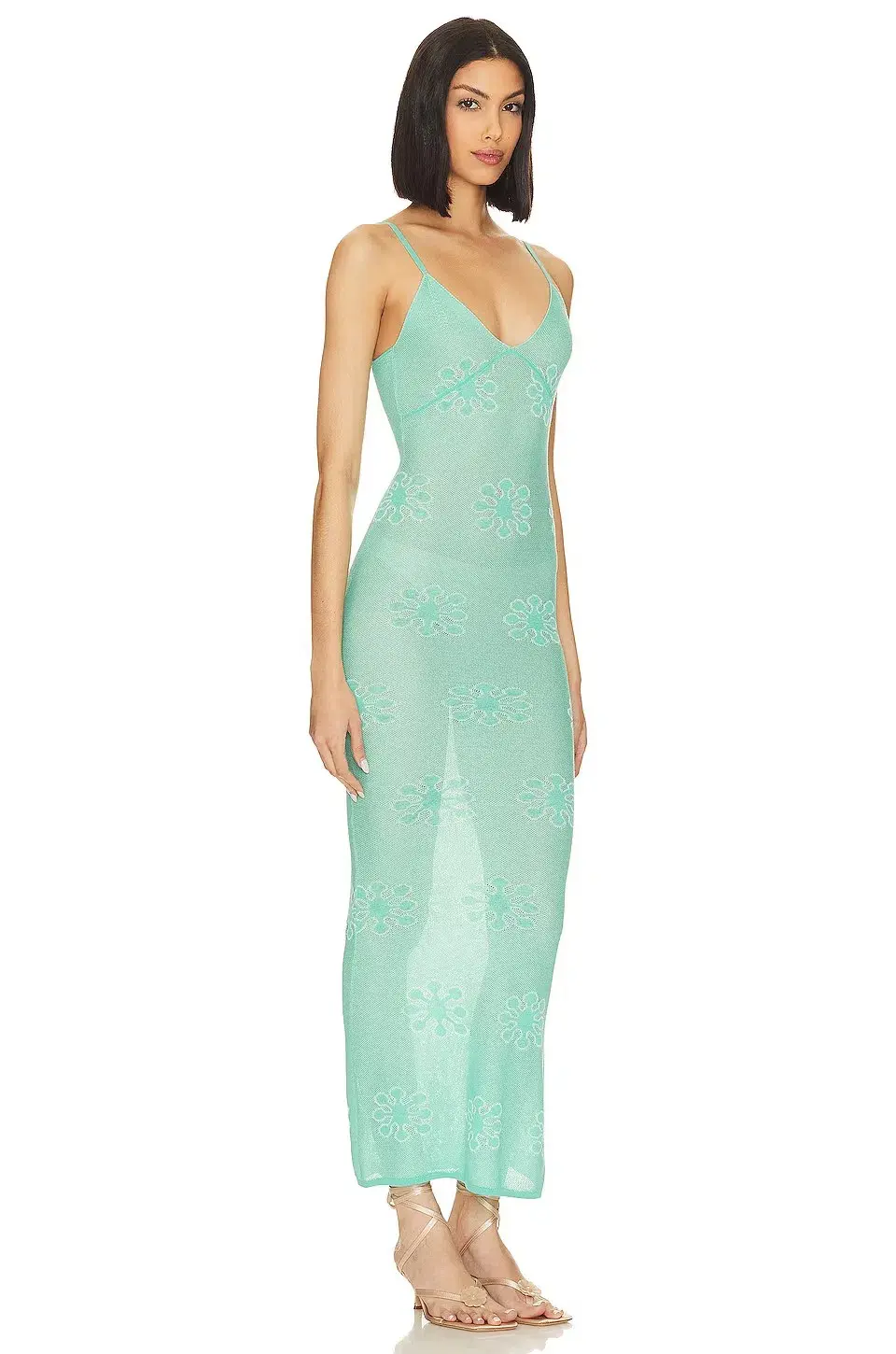 Asta Resort Delilah Dress Aquamarine Size S/ AU 8 - Image 2