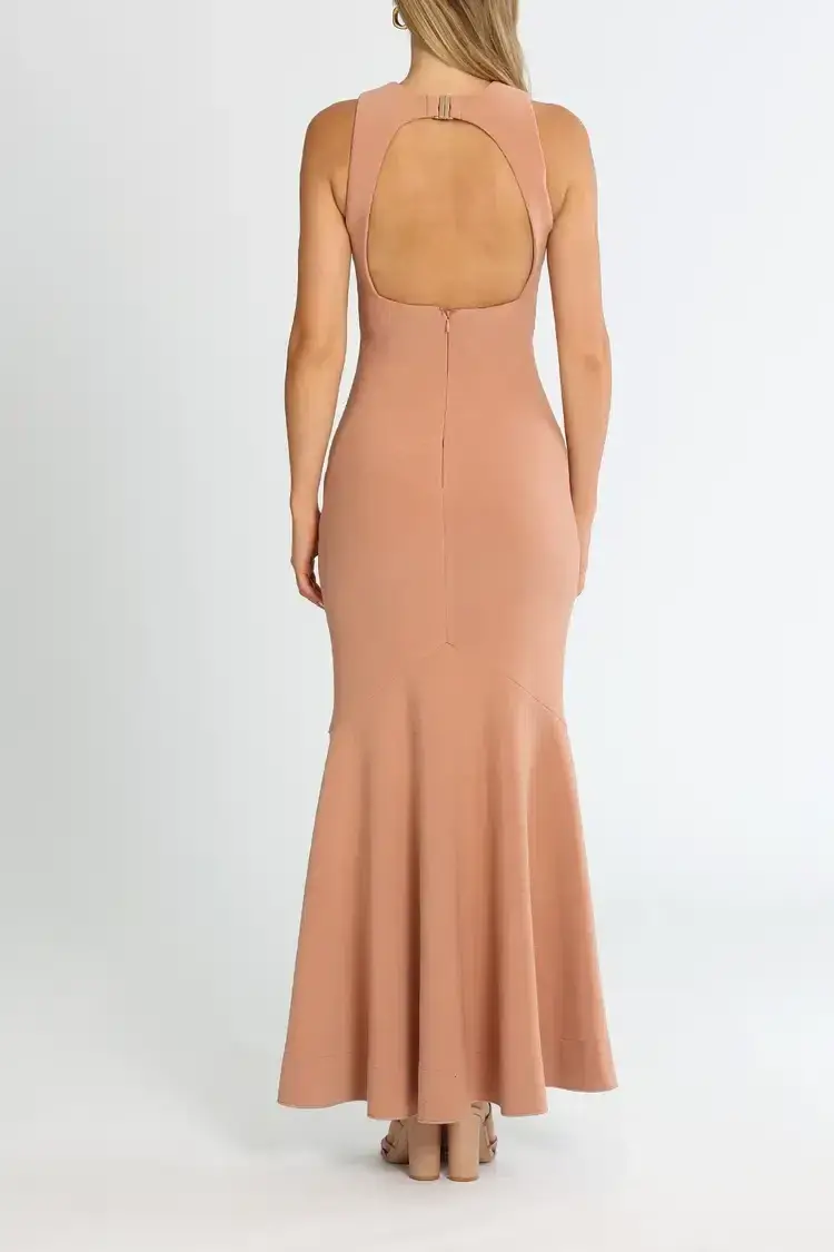 Significant Other Ezra Dress in Almond Size 6 - Image 3