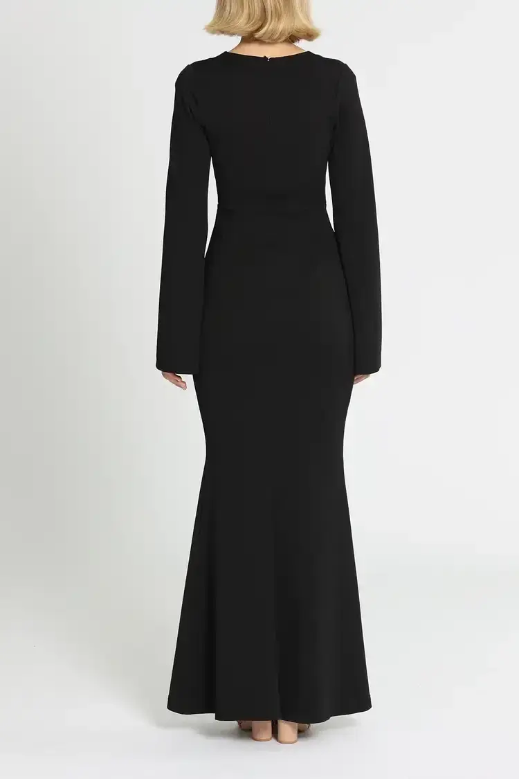 Pasduchas Amaryllis Gown in Black Size 12 - Image 3