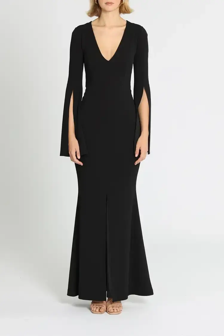 Pasduchas Amaryllis Gown in Black Size 12 - Image 1