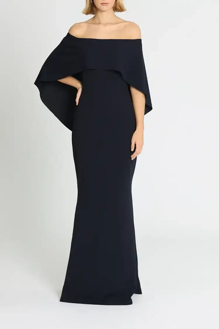 Pasduchas Composure Gown in Navy Size 12 - Image 1
