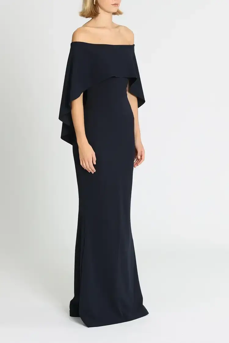 Pasduchas Composure Gown in Navy Size 12 - Image 2