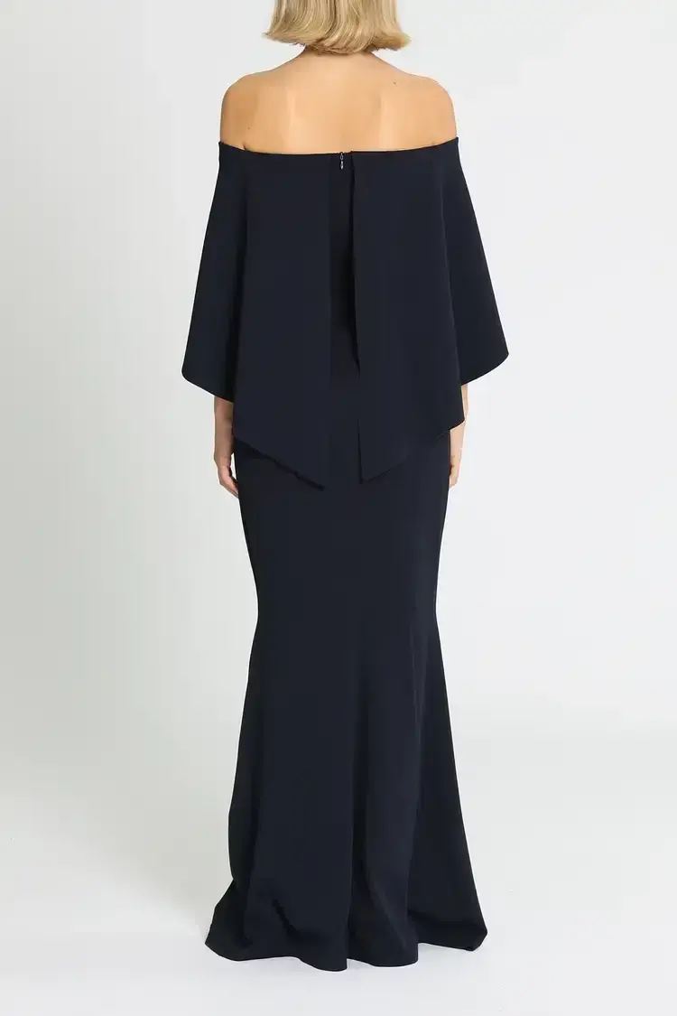 Pasduchas Composure Gown in Navy Size 12 - Image 3