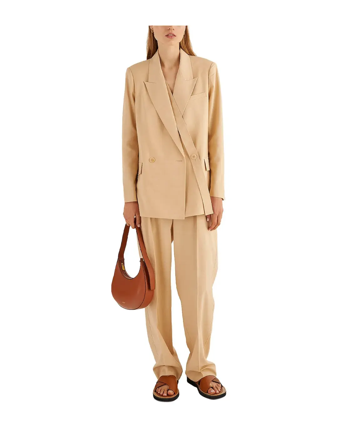 Oroton Double Breasted Blazer Size AU 8 for rent on The Volte - main image