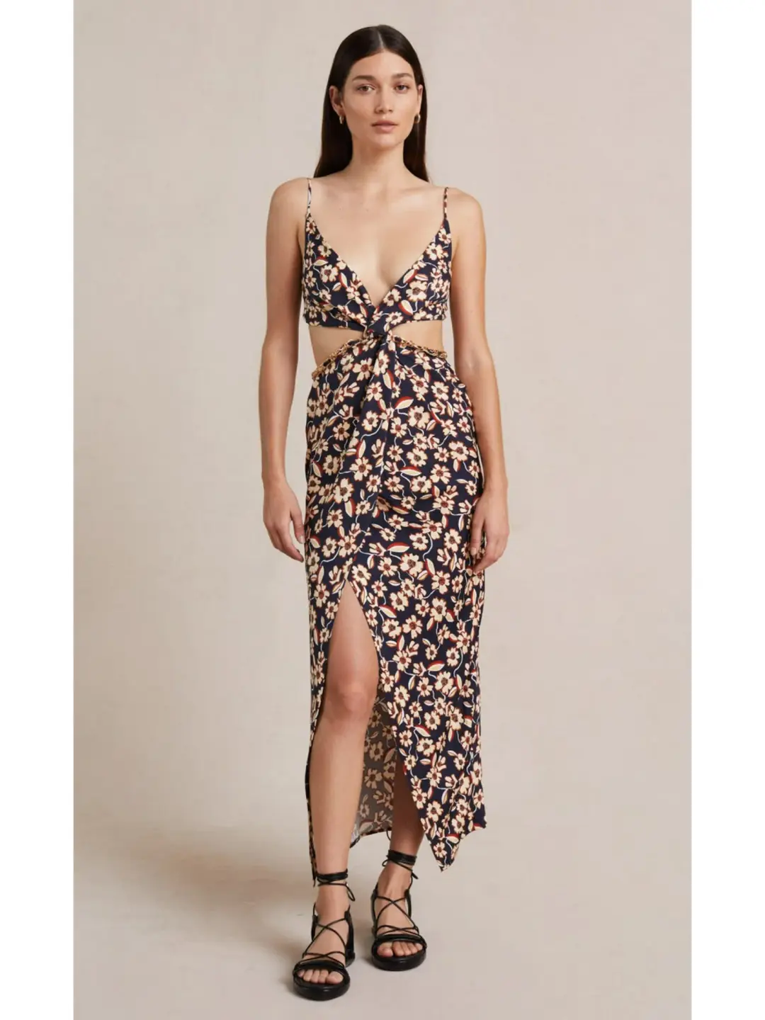 Bec & Bridge Modern Romance Twist Dress Floral Size AU 8 for rent on The Volte - main image