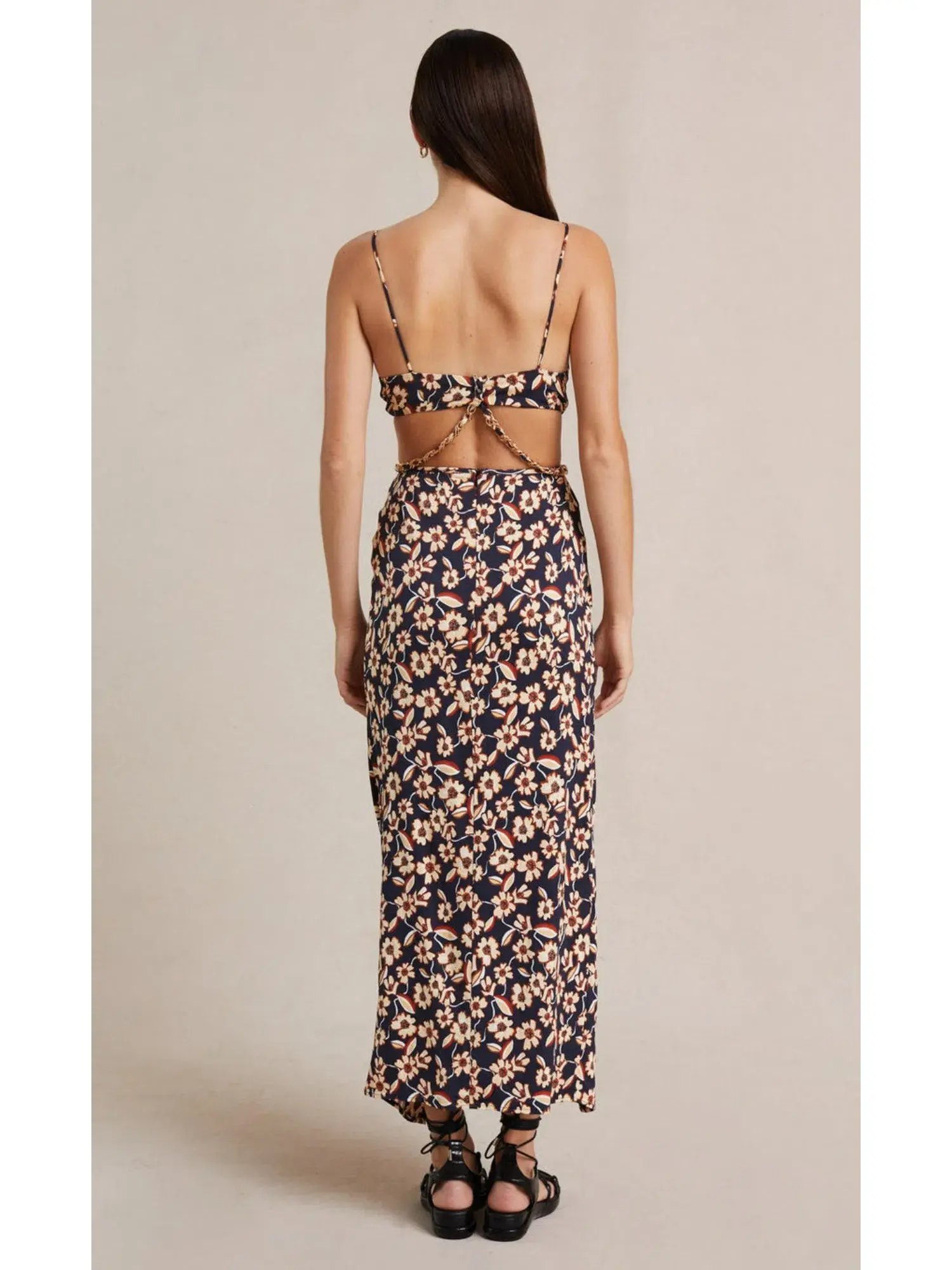 Bec & Bridge Modern Romance Twist Dress Floral Size AU 8 - Image 2