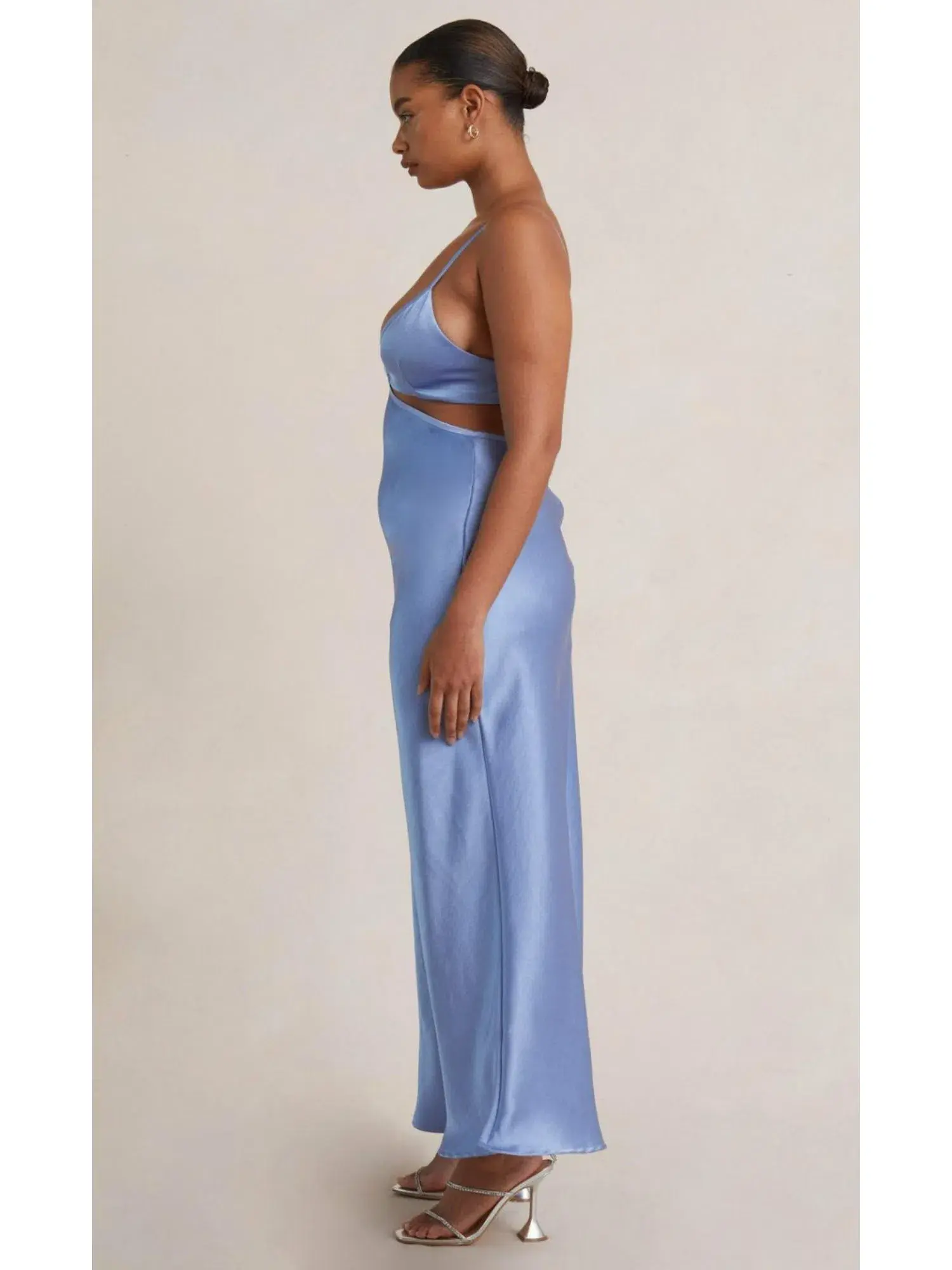 Bec & Bridge Veronique Maxi Dress Blue Size AU 8 - Image 2