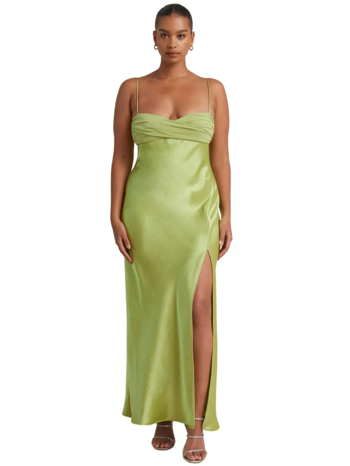 Bec & Bridge Julieta Maxi Dress Green Size AU 8 - Image 1