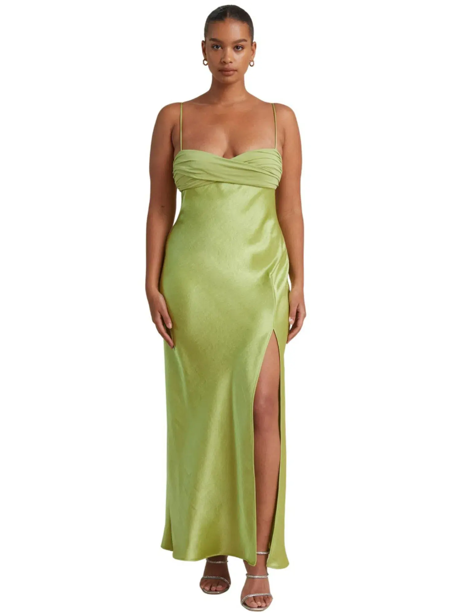 Bec & Bridge Julieta Maxi Dress Green Size AU 8 - Image 1