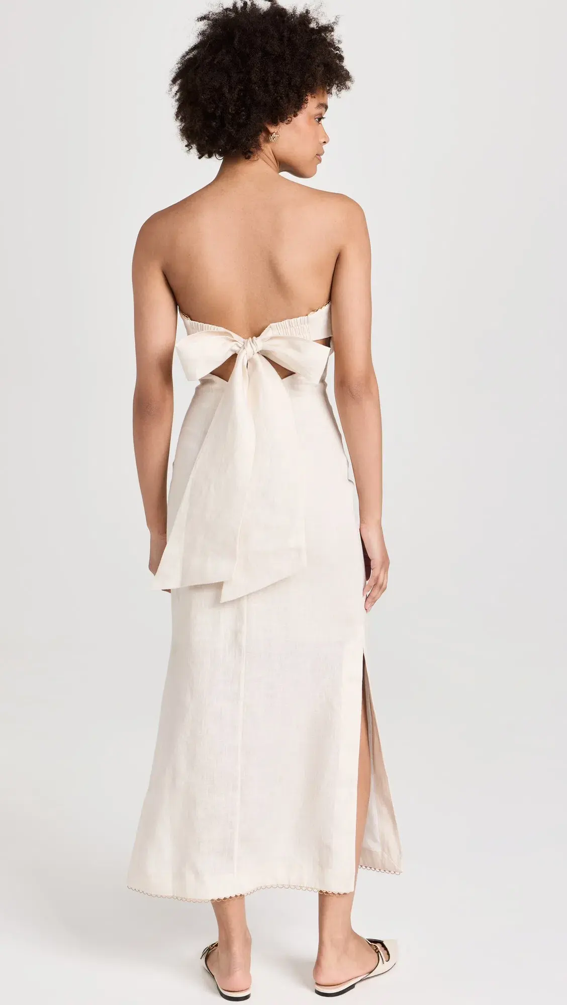 Zimmerman Lexi Column Dress Cream Floral Size 0 / AU 8  - Image 4