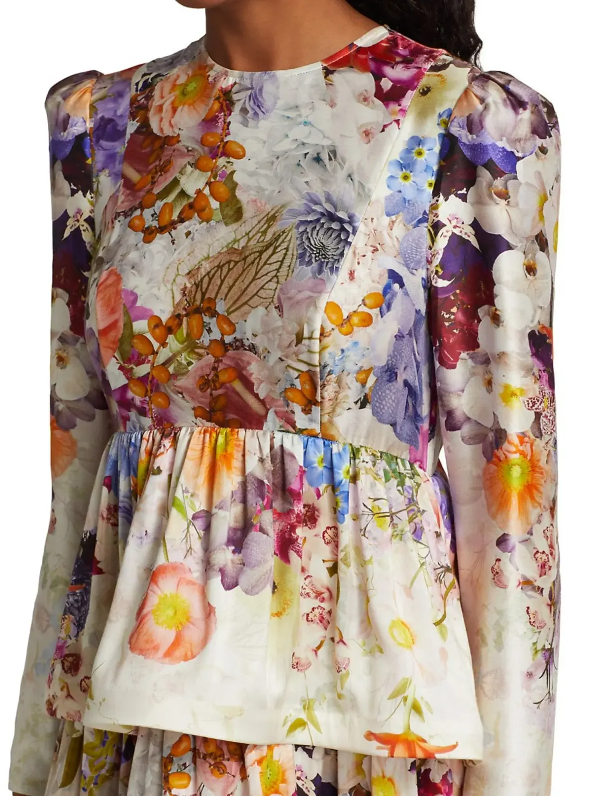Zimmermann The Prima Tiered Gown in Floral Print Size 3 / AU 14 - Image 3