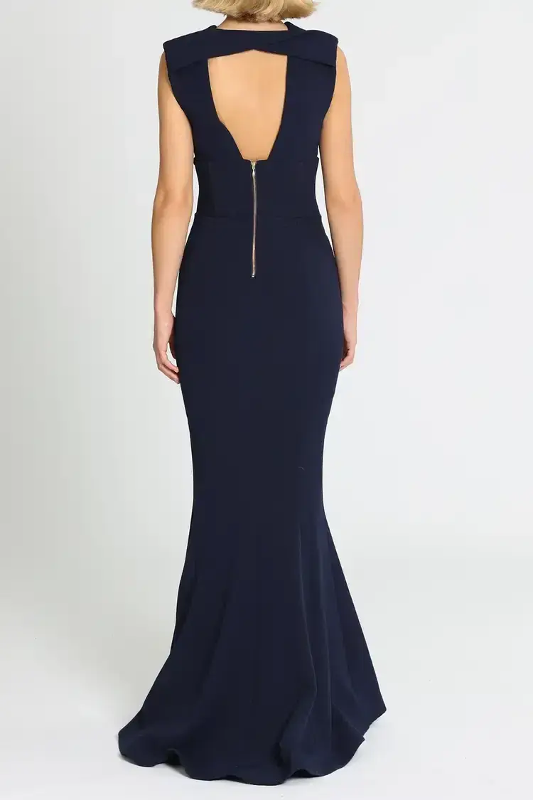 Rebecca Vallance Mimosa Gown in Blue Size 14 - Image 3