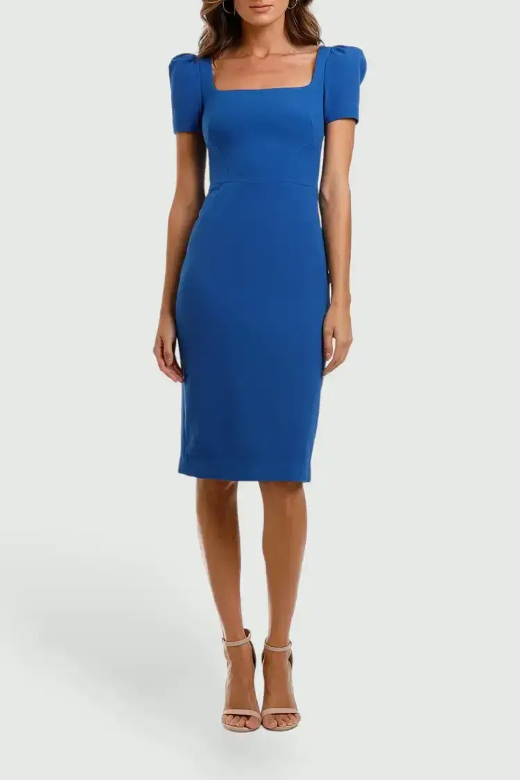 Rebecca Vallance Poppy Dress in Cobalt Size 8 - Image 1