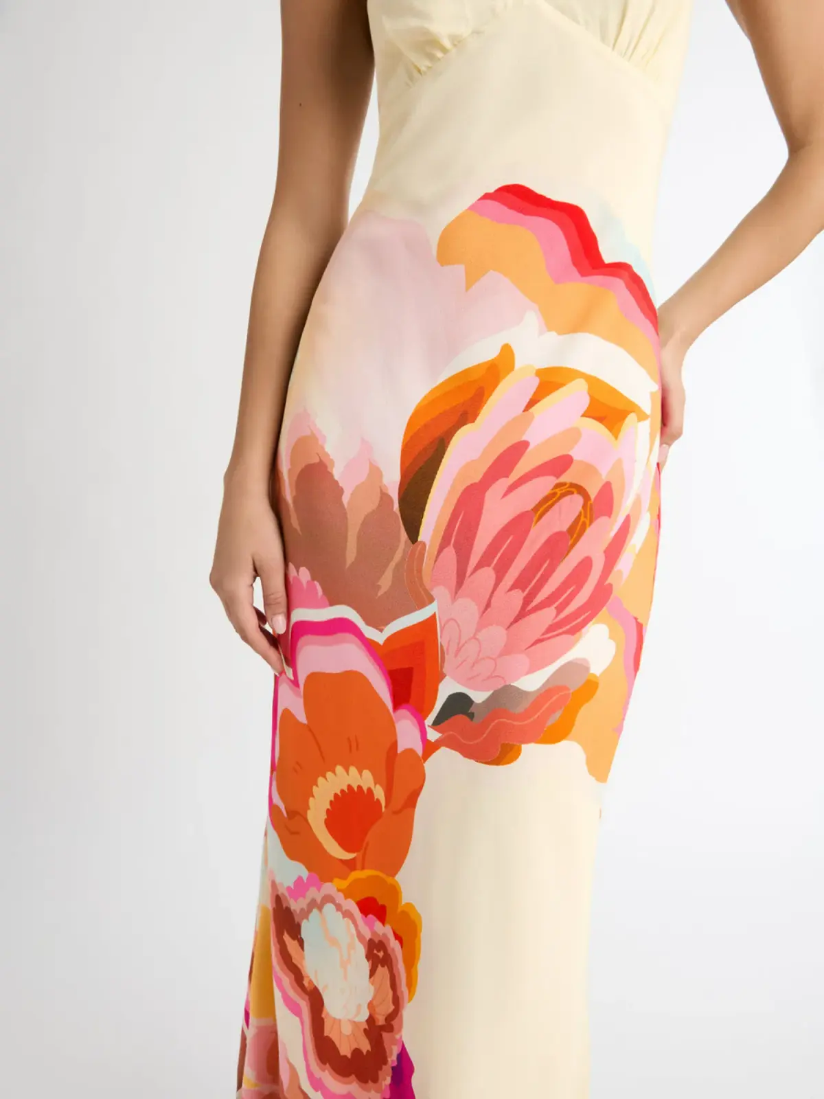 Sheike Camila Floral Maxi Dress Floral Size AU 14 - Image 2