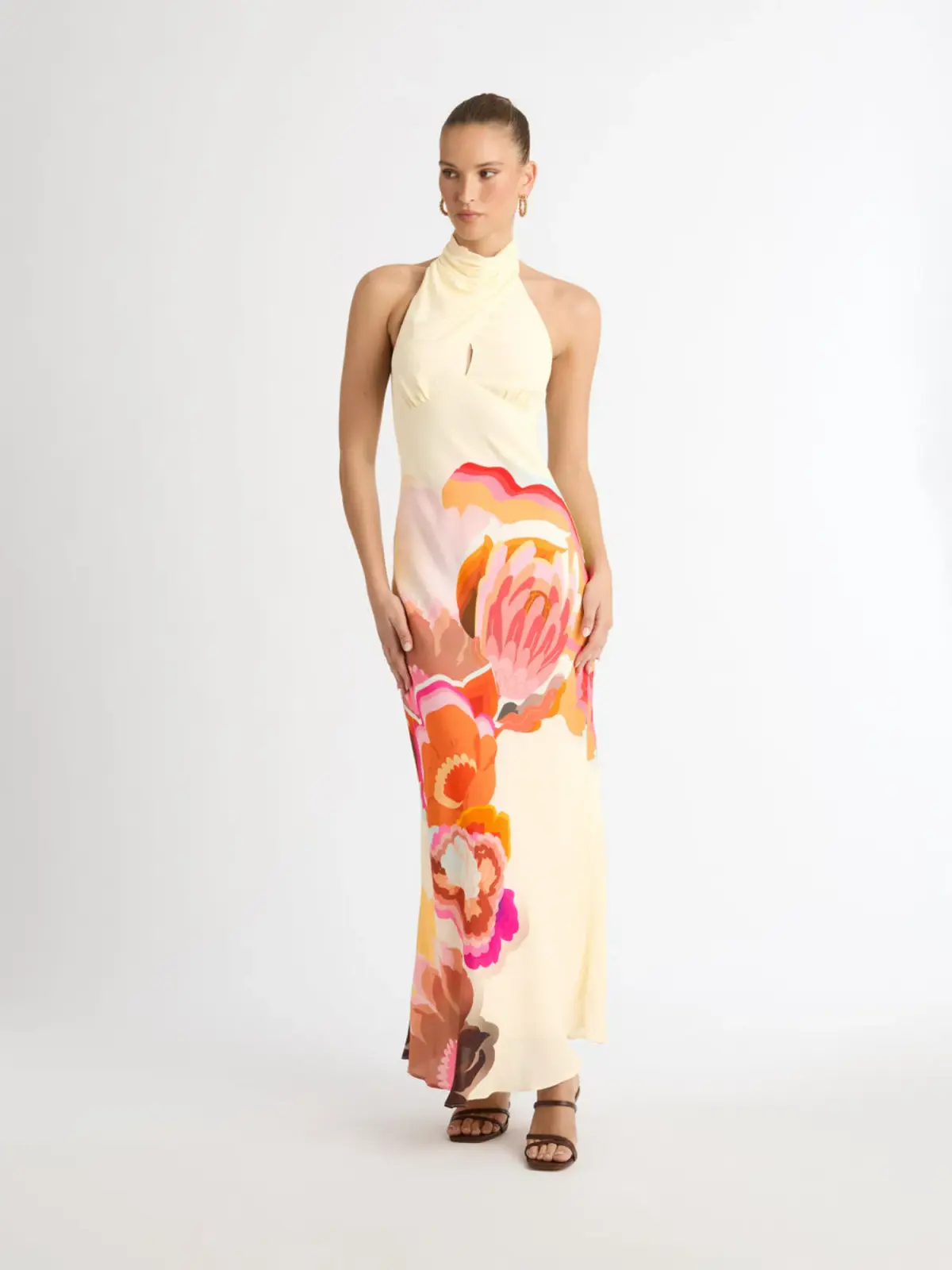 Sheike Camila Floral Maxi Dress Floral Size AU 14 - Image 1