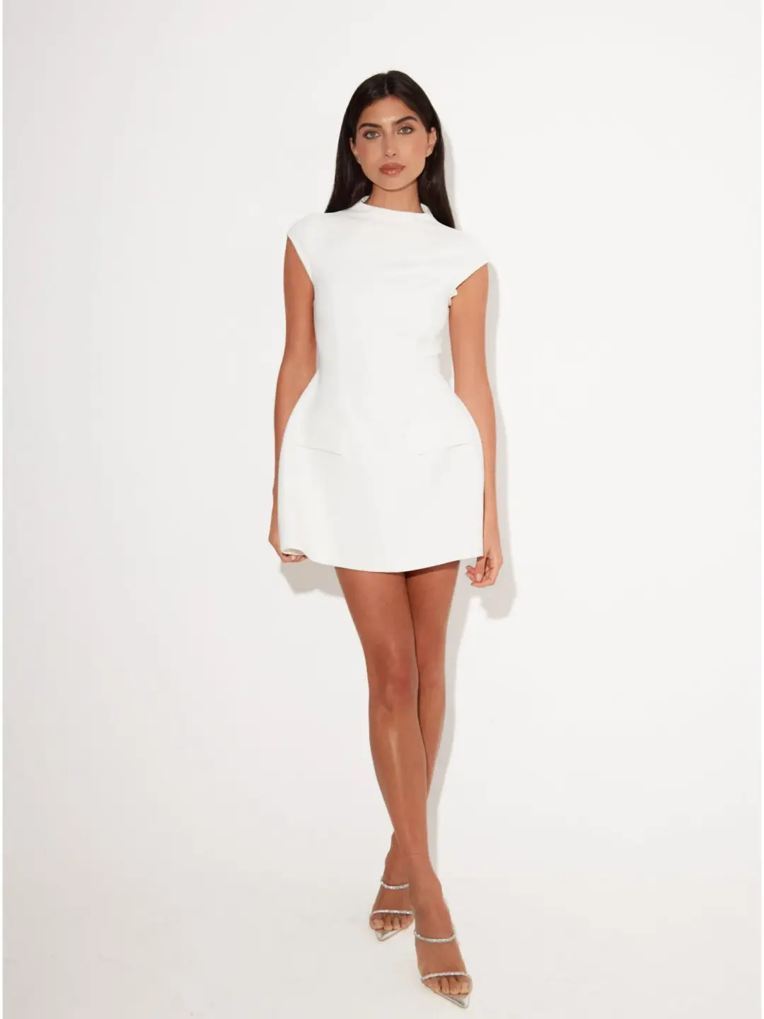 Odd Muse Ultimate Muse Cap Sleeve Dress White Size AU 6 for rent on The Volte - main image