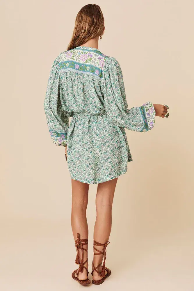Spell Sienna Tunic Dress Green Size XL/AU 14 - Image 3