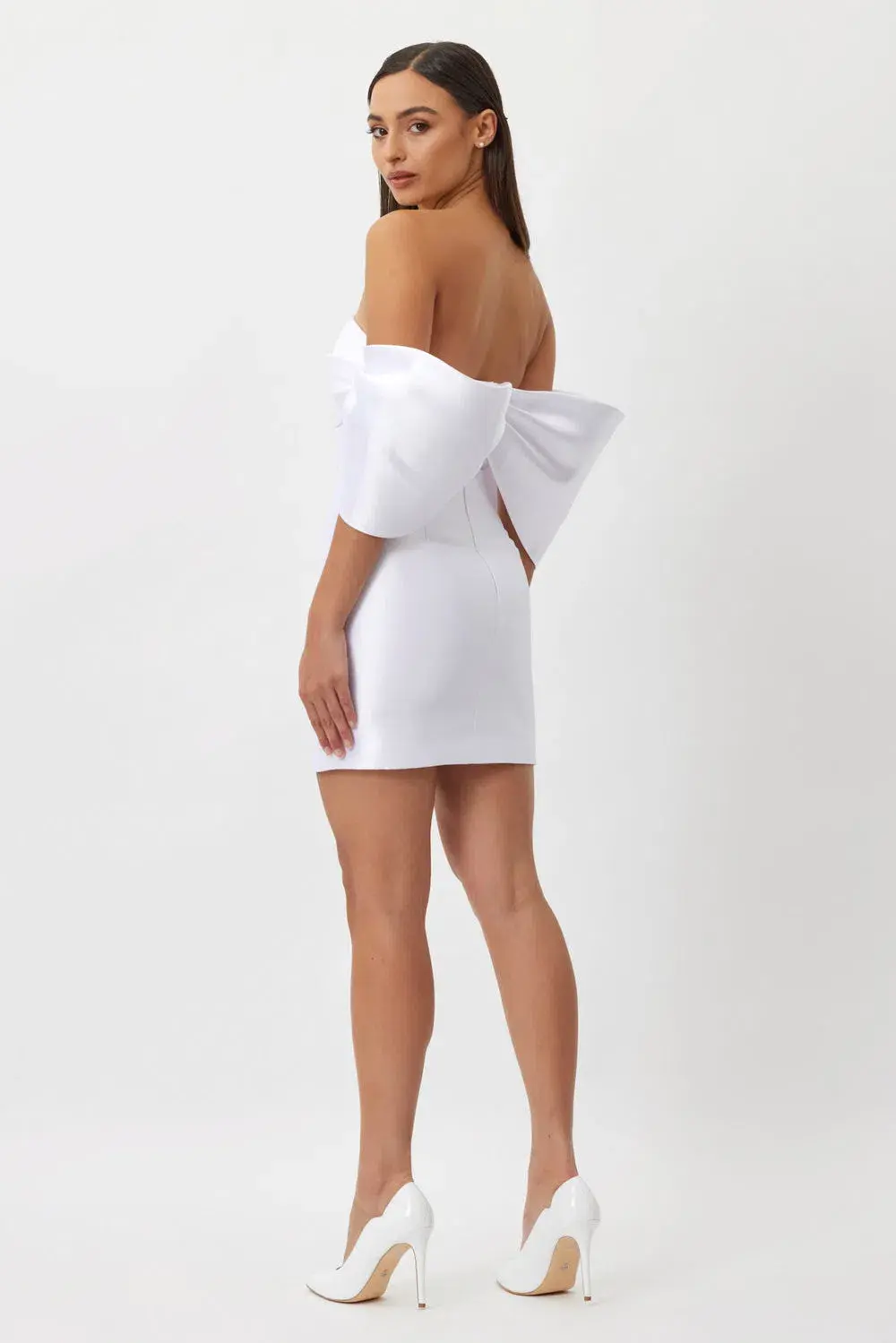 Bianca & Bridgett Eden Mini Dress White Size 10 - Image 2