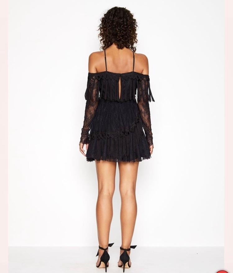 Alice McCALL Dress Black 6 - Image 3