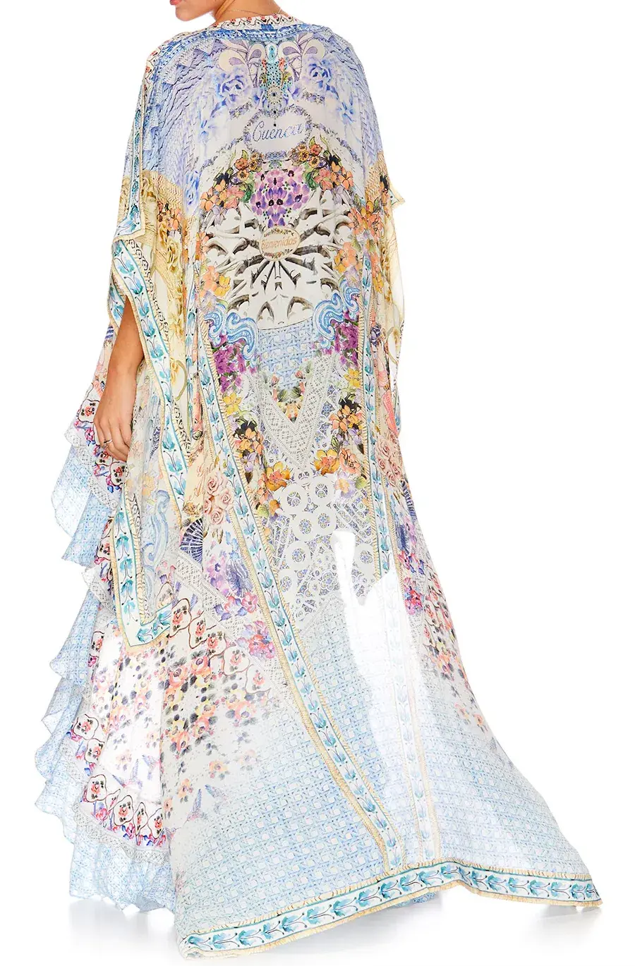 Camilla Drape Long Back Overlay Girl Next Door Print One Size - Image 3