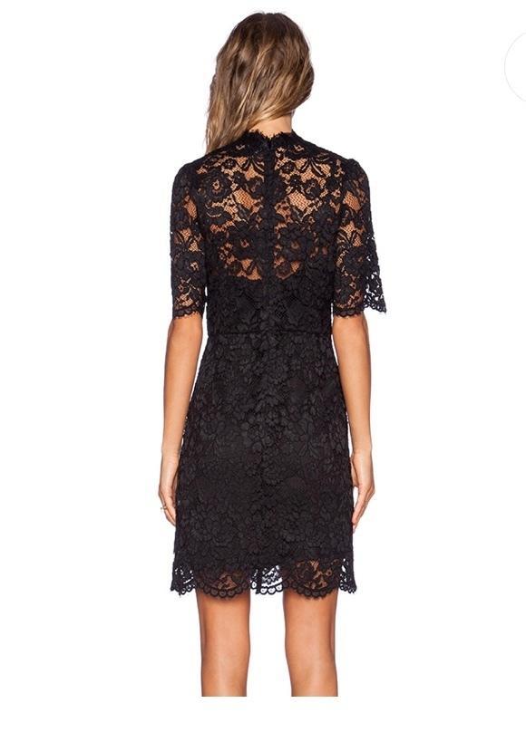 Elliatt Range Black Lace Dress - Image 2