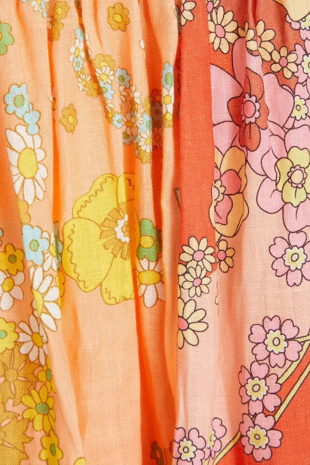 Zimmermann Lola Panelled Mini Dress Multi Floral Size 0P / AU 6 - Image 6
