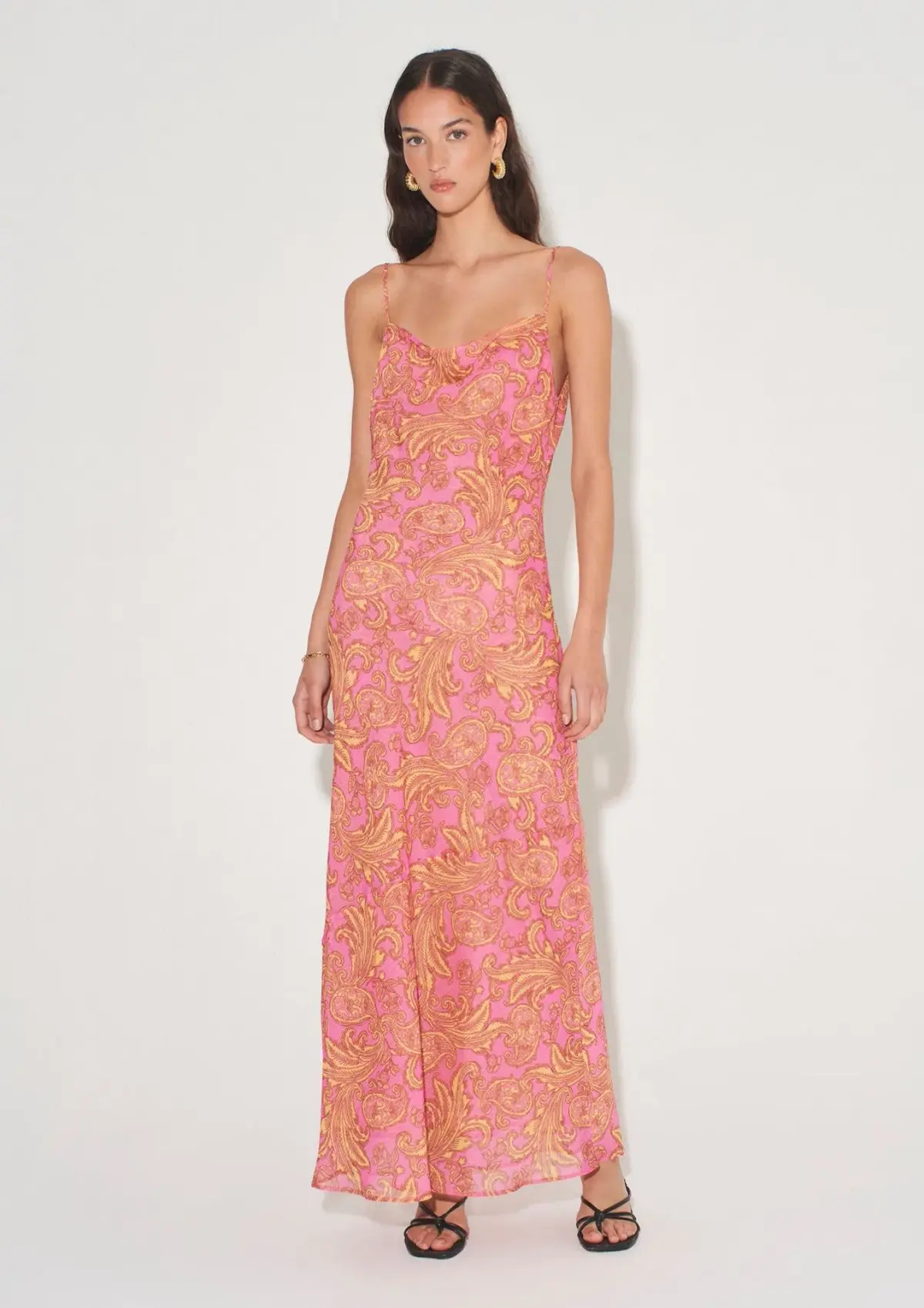 Hansen & Gretel Florencia Maxi Dress Pink Spice Size XS / AU 6 - Image 1