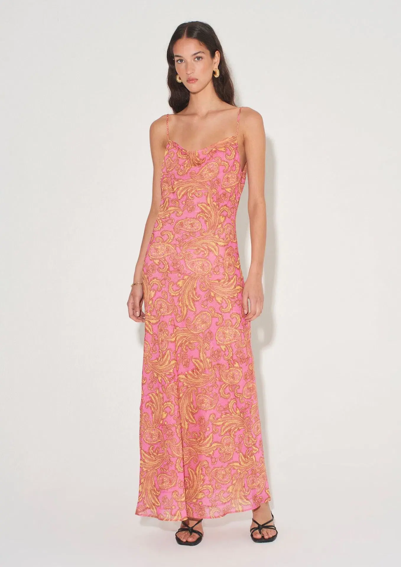 Hansen & Gretel Florencia Maxi Dress Pink Spice Size XS / AU 6 - Image 1