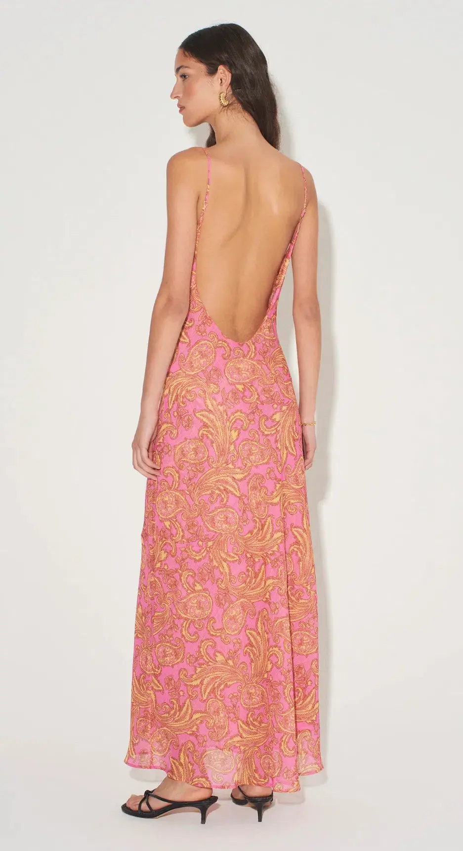 Hansen & Gretel Florencia Maxi Dress Pink Spice Size XS / AU 6 - Image 2