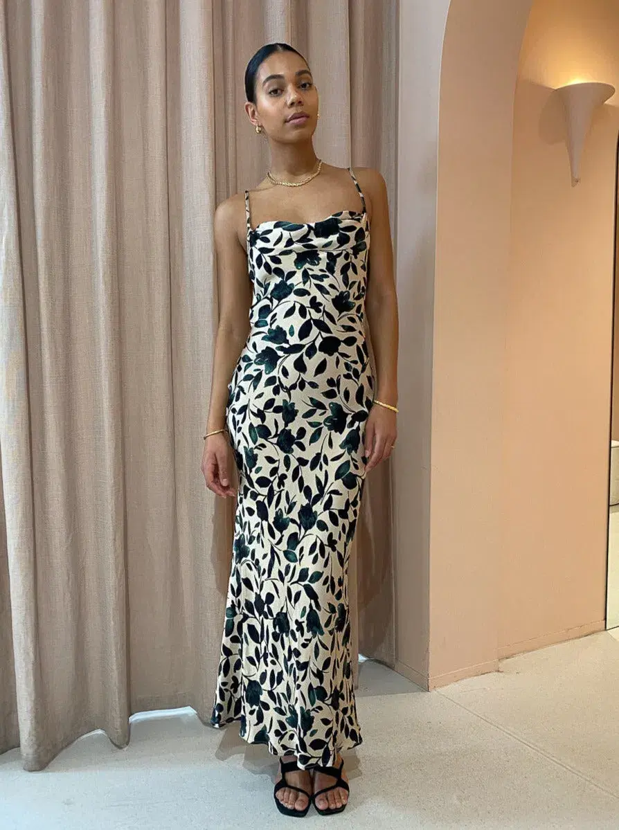 Bec & Bridge Vine Maxi Dress Floral Size 8 - Image 1