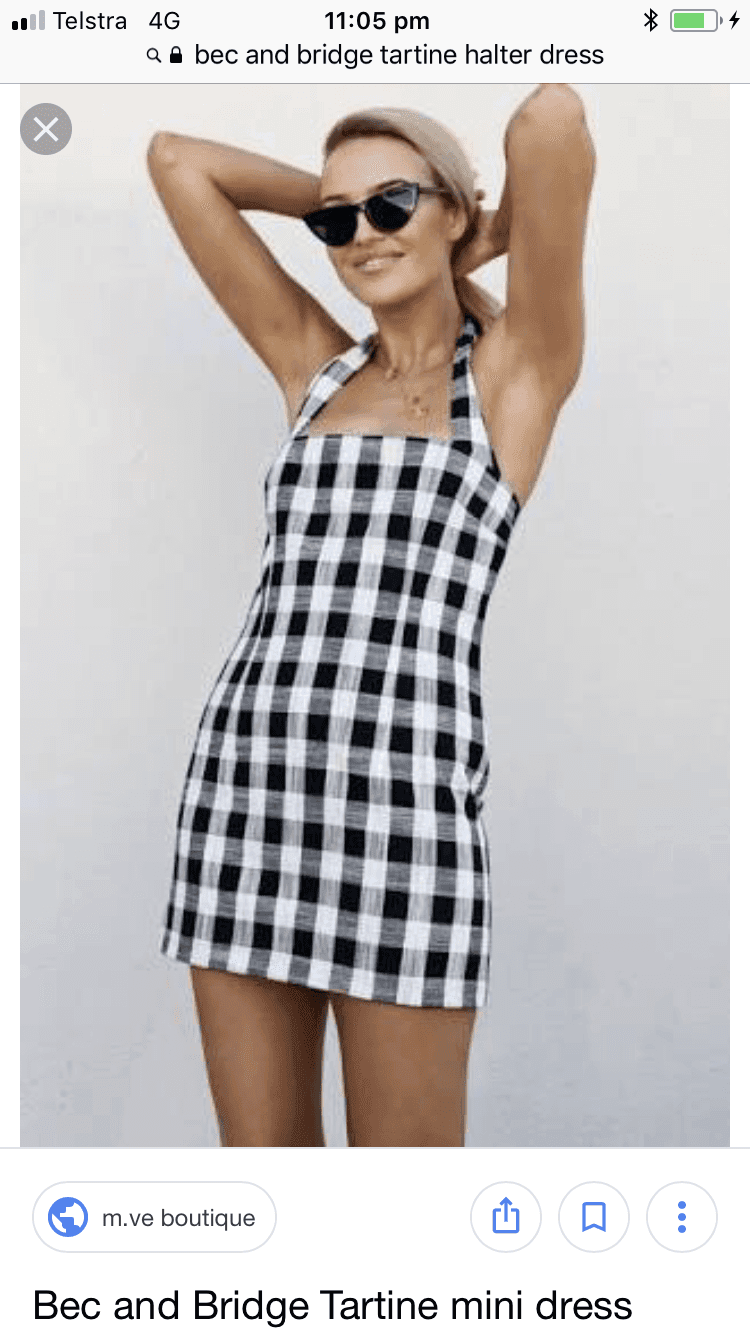 Bec and Bridge Tartine Mini Dress for rent on The Volte - main image