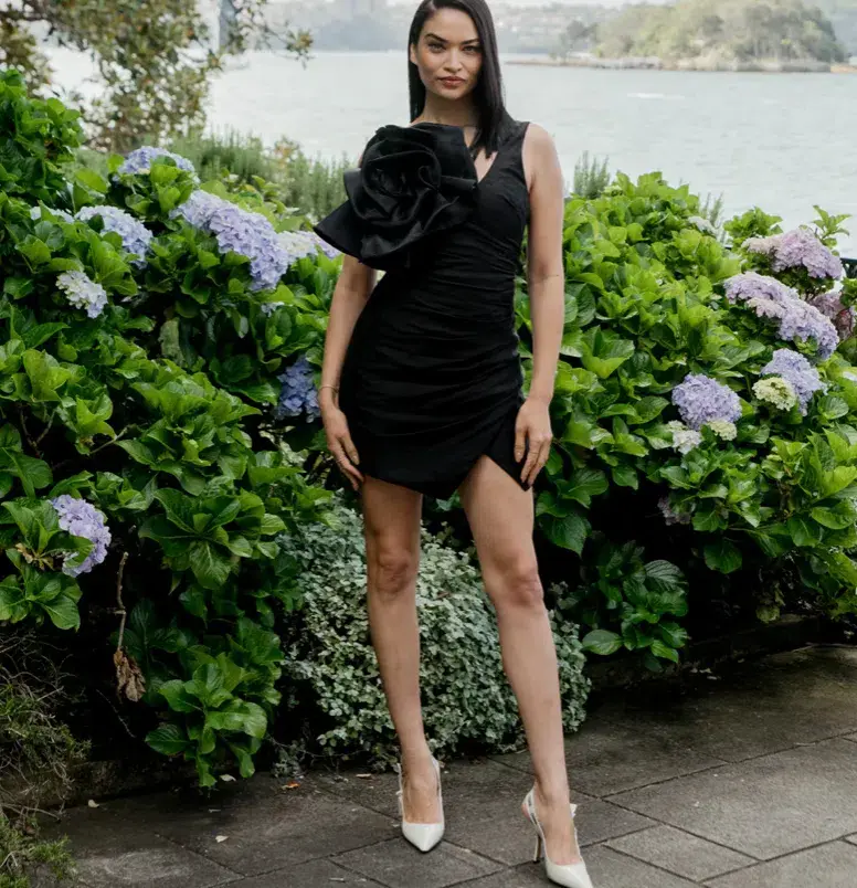 Aje Energy Mini Dress in Black Size 6 - Image 4