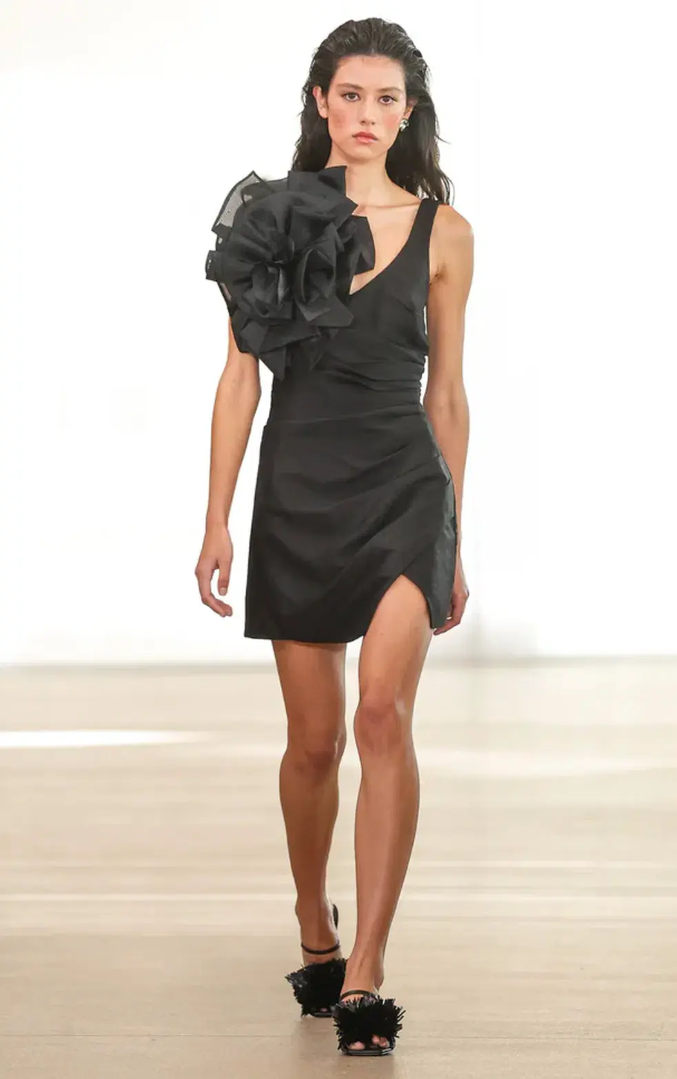 Aje Energy Mini Dress in Black Size 6 - Image 8