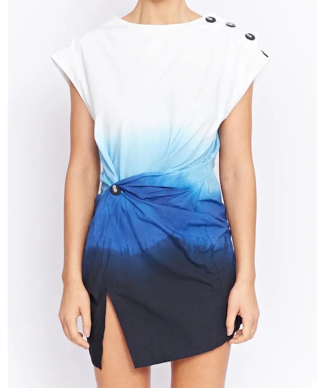 Pfeiffer Evan Hand Dyed Twist Dress Multi Size AU 14 for rent on The Volte - main image