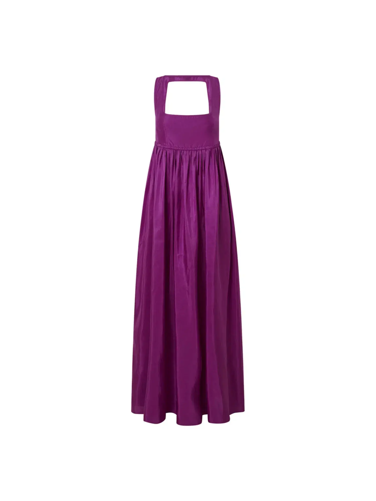 Oroton Strappy Sun Dress Magenta Size AU 12 - Image 3