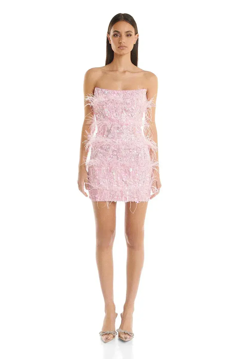 Eliya the Label Tiffany Dress Pink Size 8 - Image 1