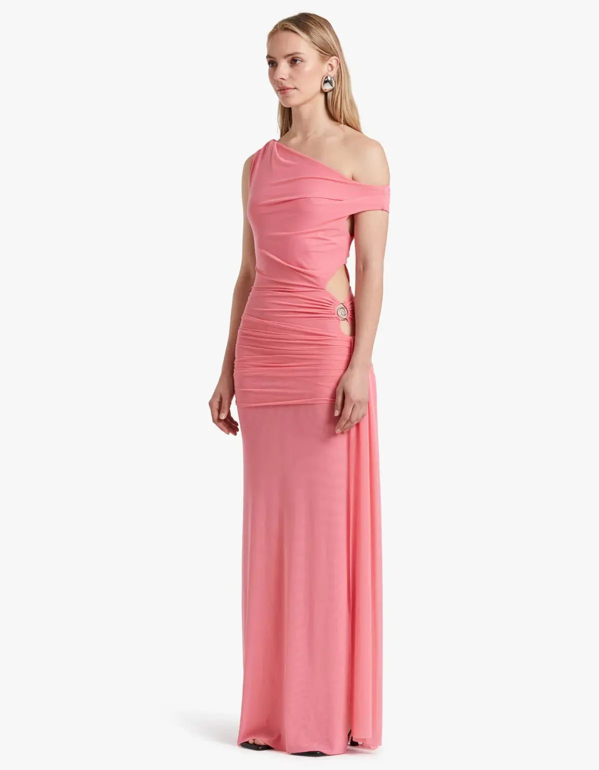 Bec and Bridge Kailani Asym Dress Pink Size 6 - Image 2