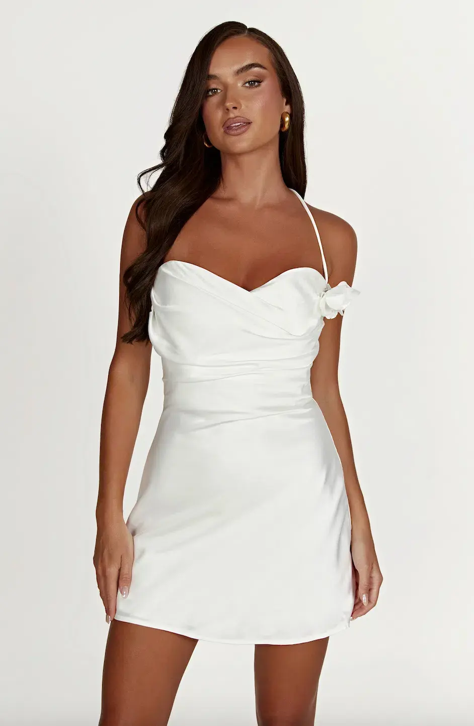 Meshki Otillie Mini Dress White Size 10 - Image 1