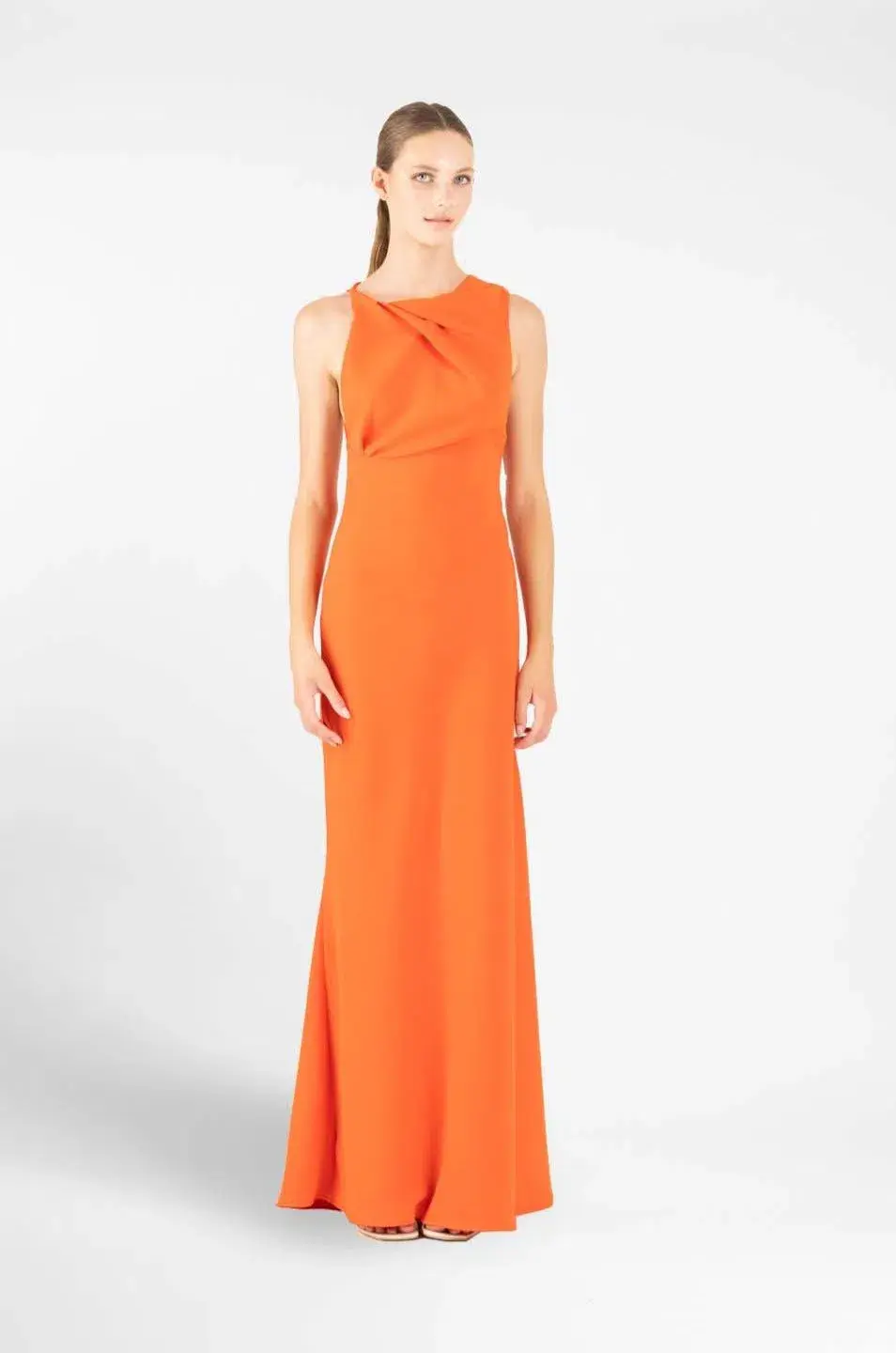 One Fell Swoop Dakota Gown in Chilli Size 8 - Image 1