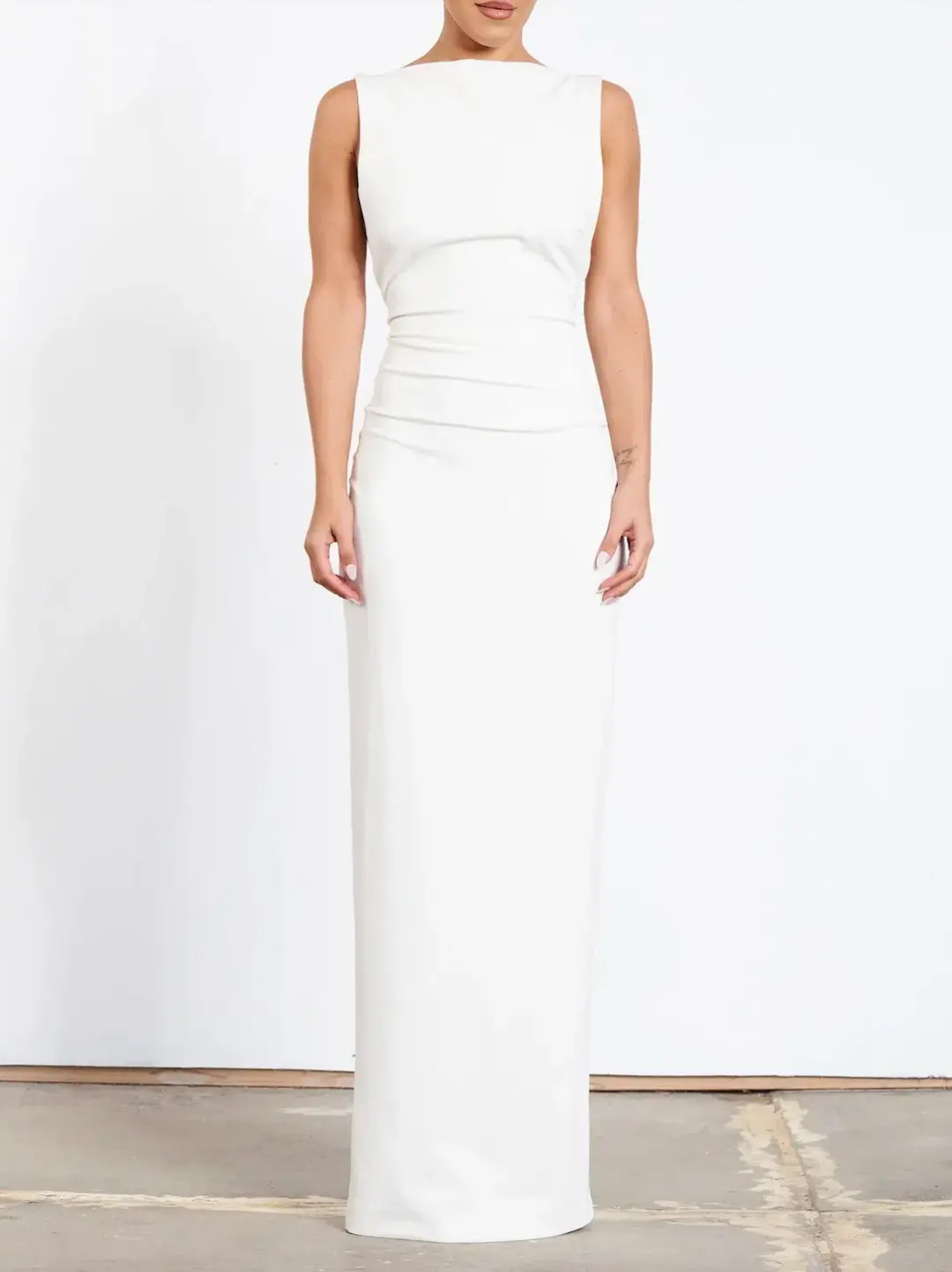 Effie Kats Verona Gown Ivory Size XS / AU 6-8 for rent on The Volte - main image