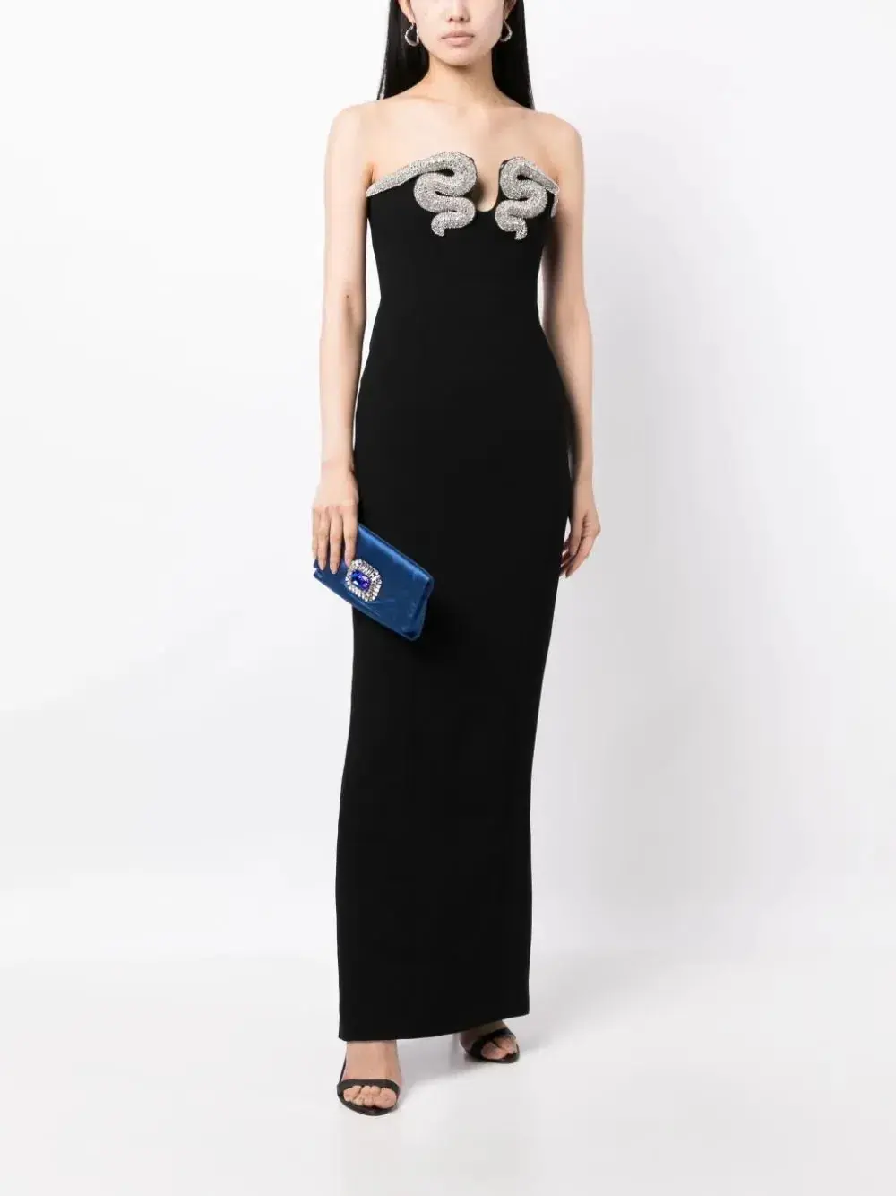 Rachel Gilbert Lukas Gown Black Size 1 / AU 8 - Image 1