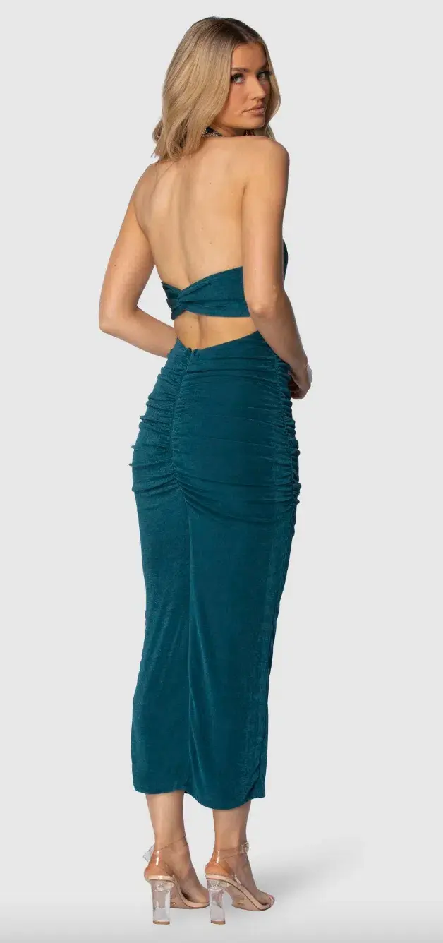 Pilgrim Ellis Dress Green Size 12 - Image 2