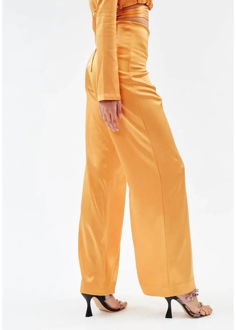 Paris Georgia Marnie Top & Trousers Set Marigold Size L / AU 12 - Image 9