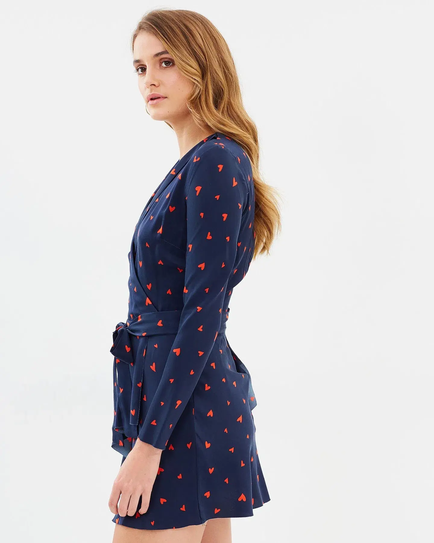 Bec & Bridge Love Spell Mini Dress Navy Red Size 10 - Image 7