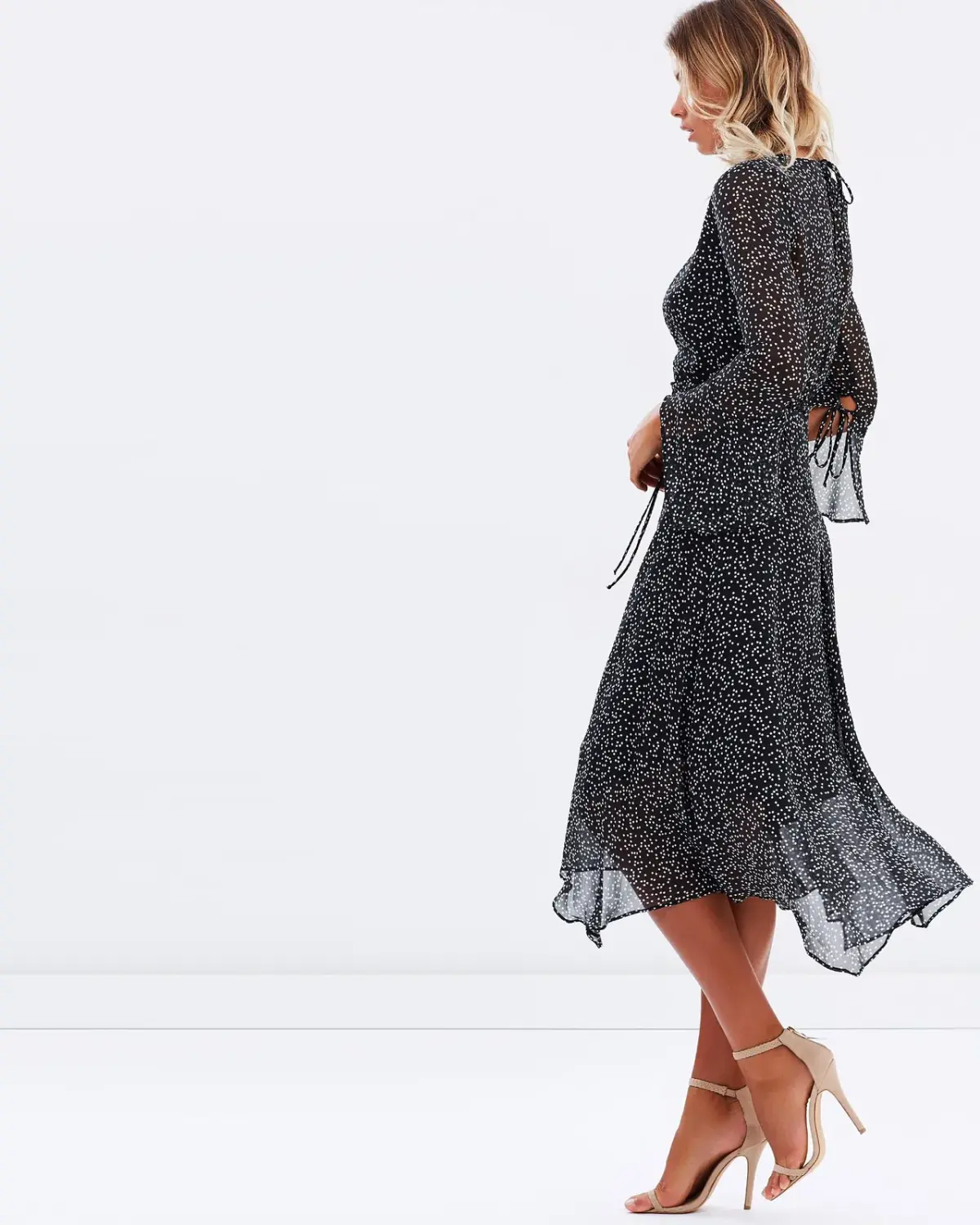 Bec & Bridge Stargazer Midi Dress Black Size 10 - Image 2