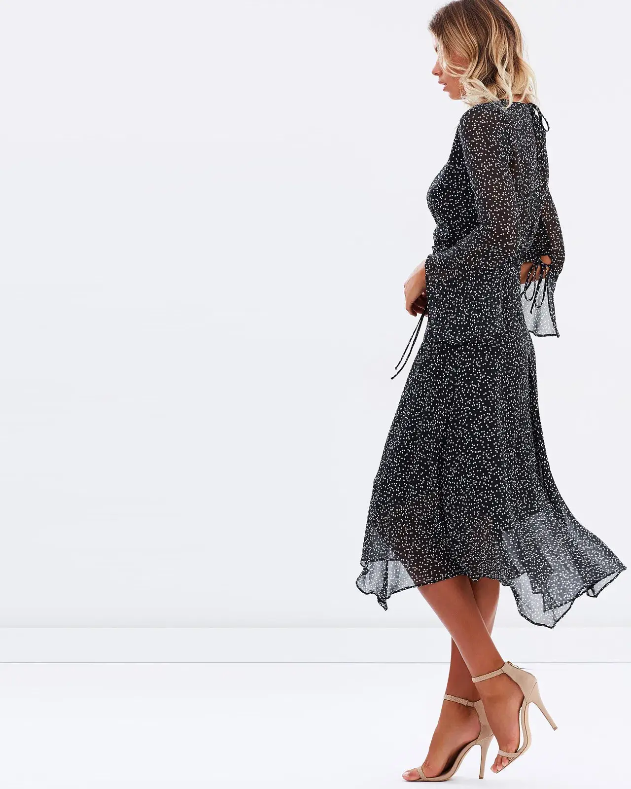 Bec & Bridge Stargazer Midi Dress Black Size 10 - Image 2