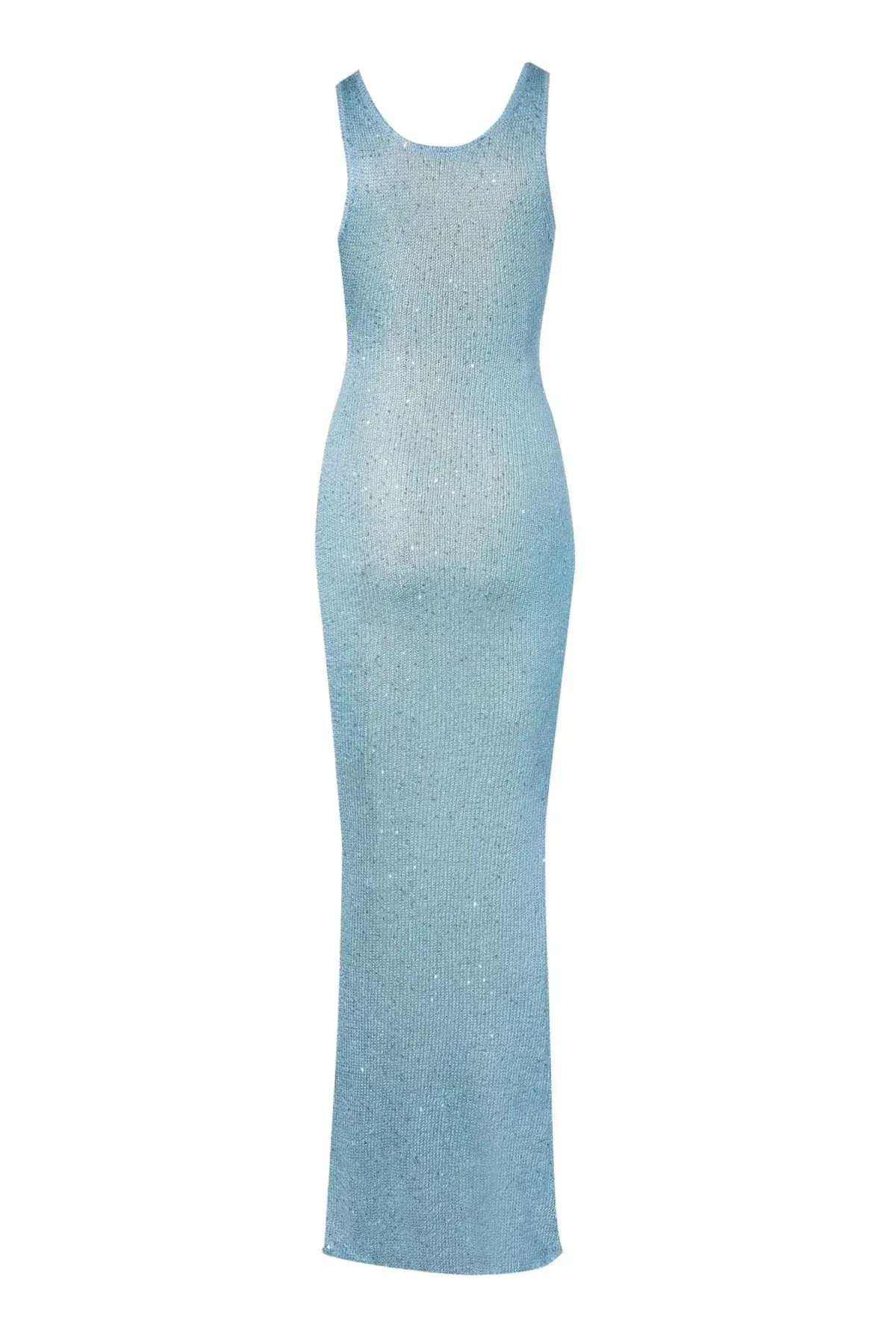 Asta Resort Ana Maxi Dress Blue Sequin Size S / AU 8 - Image 8