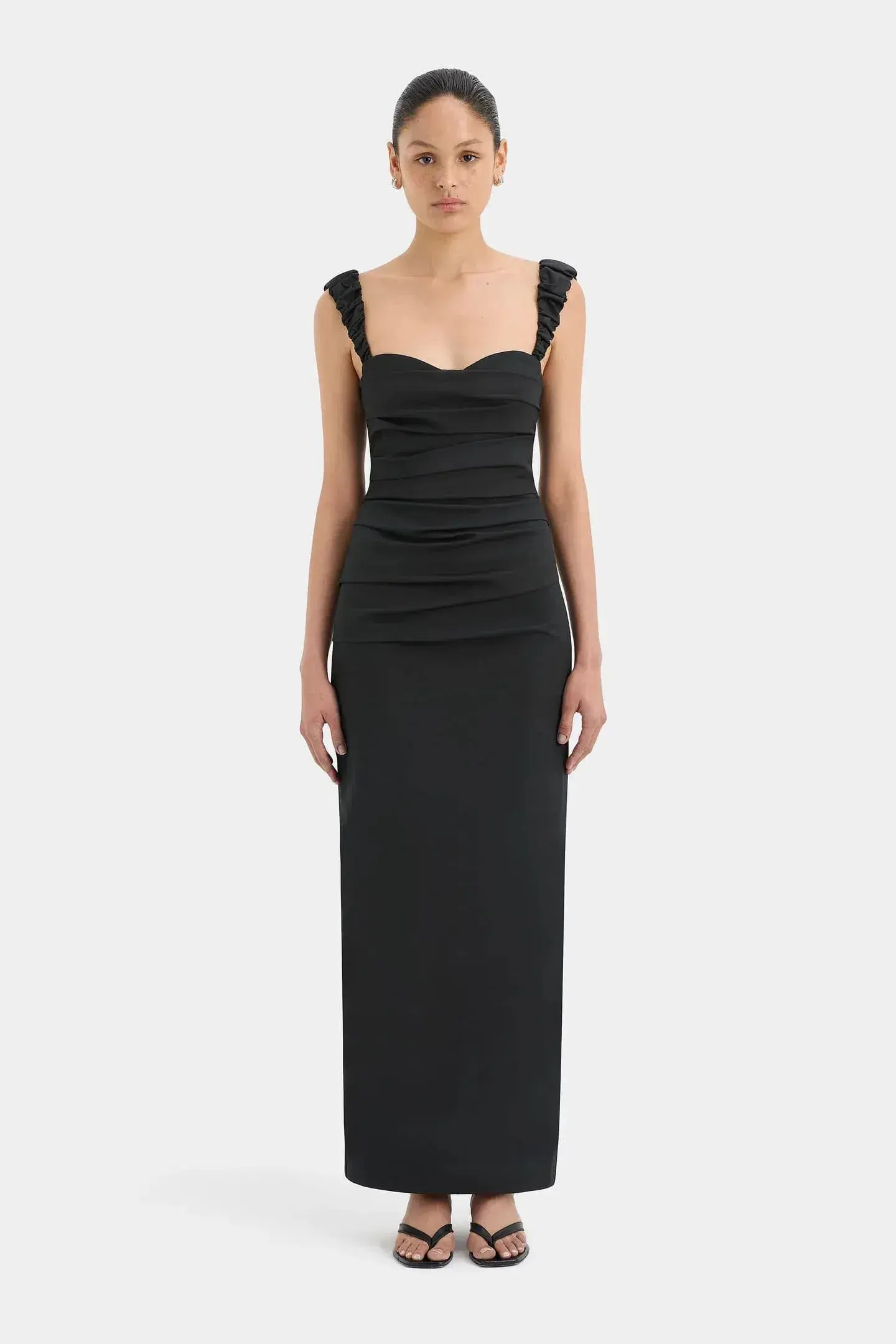 Sir the Label Azul Balconette Dress Black Size 2 / AU 10 - Image 1