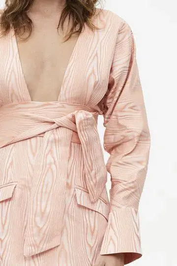 Manning Cartell Mini Mode Wrap Top Melon Size AU 12 - Image 2
